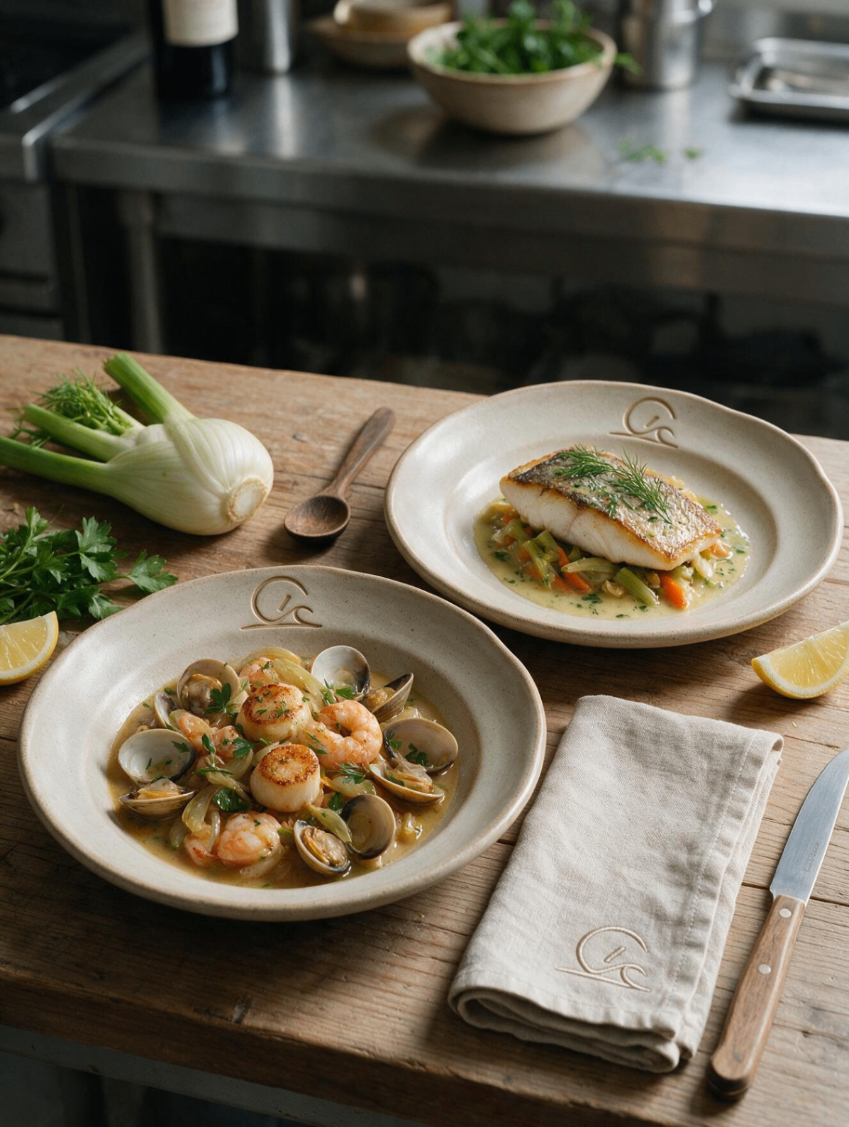 Dressage gastronomique